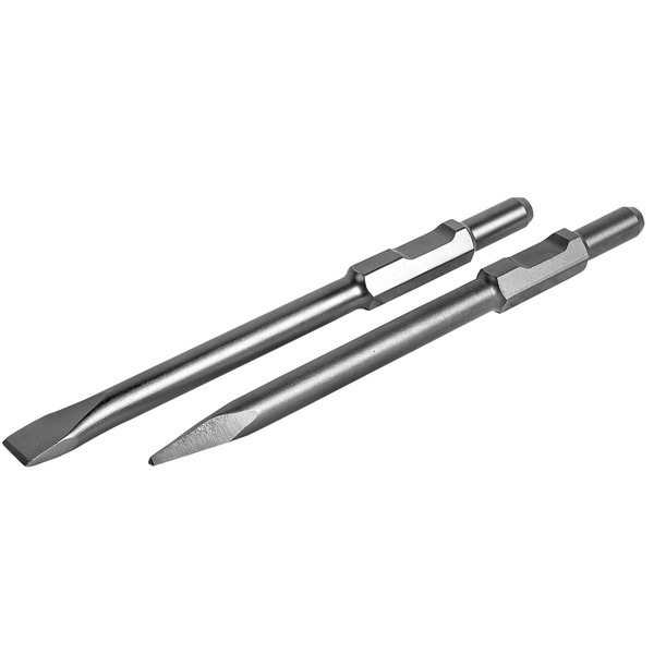 Tr Industrial Point and Flat Bit Point Chisel for TR-100/TR-300 Demolition Hammers TR89101